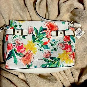 Liz Claiborne handbag.  Beautiful floral print.